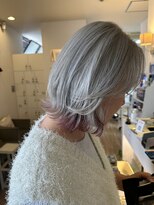 ルシード スタイル レクラ 栄生店(L'UCIDO STYLE L'eclat)&nbsp;ハイトーンレイヤーボブ
