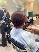 ヘアーエスクールエミュ(hair S. COEUR emu)&nbsp;赤ブラウン