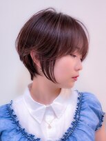 リノショアーズ 日本大通り店(RINOSHORES)&nbsp;"横浜日本大通り"落ち着いた都会の色を纏うバイオレットショート