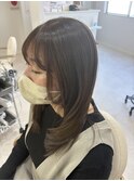 艶オリーブブラウン
