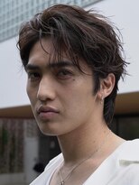 フィフスパーク(fifth PARK)&nbsp;渋谷ニュアンスパーマルーズパーマ毛流れヘアメンズビジネスヘア