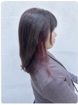 ブロッサム 東久留米店(Blossom)&nbsp;春色ピンク◎顔周りインナーカラーで小顔効果