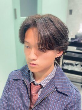 ジーニー 千葉(GENiE) ニュアンスパーマ/カルマパーマ/MEN’S HAIR/千葉【朝生菜楓】