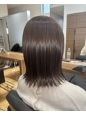 切りっぱなしボブ
