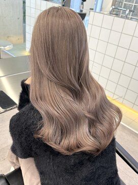 サンクマーケット 渋谷(cinq MARKET) 渋谷ミルクティーベージュハイトーンヘーゼルベージュ韓国