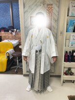 ヘアースペース 練馬店(hair space COCO) 成人式着付け、メンズ、袴