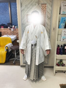 ヘアースペース 練馬店(hair space COCO) 成人式着付け、メンズ、袴