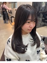 グレースバイハピネス(grace by happiness)&nbsp;ミルクブラウン韓国レイヤー/髪質改善トリートメント7.11