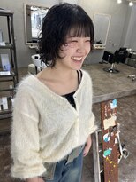 シーク(seek) 【seek菜月】curly layer bob【長野 松本】