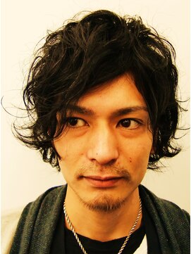 ブーケ(BOUQUET) 前髪長めの大人メンズスタイル