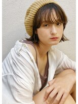 エイチ 天神橋(H)&nbsp;20代30代レイヤーショートウルフアンブレラカラータッセルボブ