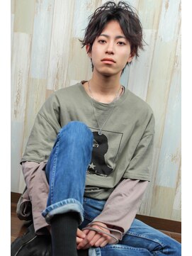 アクティフ(actif) ツーブロックフェザーマッシュ