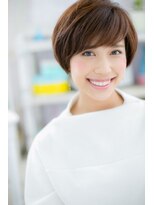 ミック ヘアアンドメイク アップ 駒込店(miq Hair&Make up)&nbsp;清楚なひし形ショートボブ