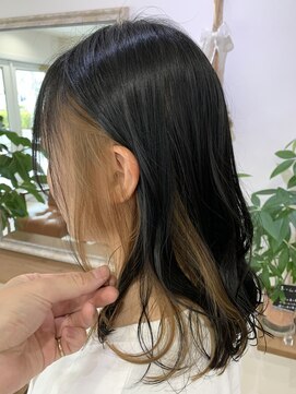 ヘアーデザインアンジー(Hair design Angie) 【コントラストインナーカラー】