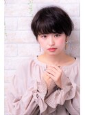 刈り上げ女子セシルカットグラボブ金髪ショートマッシュショート