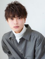 【HONEY渋谷】くせ毛風パーマ マッシュショートレイヤー