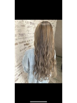 シャルム(Charm) グレージュカラー、バレイヤージュ風！