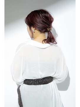 アンジュール(UNJOUR.) ラベンダーピンク×ゆるポニー 30代40代50代