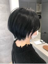 ルーブ トウキョウ(Loob. TOKYO)&nbsp;ショートボブ（ショートカット）×ダークグレーカラー