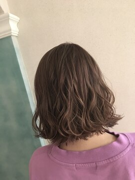 ロンドネートゥル 新潟(Lond naitre) 【Lond naitre本田】こなれミディ/美髪/ペールベージュ