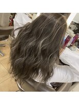 リー 天王寺(Lee)&nbsp;グレー系ハイライト