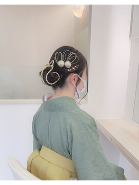 プリマベーラ(Primavera) 卒業式のヘアセット・はかま着付け 33