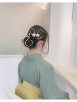 プリマベーラ(Primavera) 卒業式のヘアセット・はかま着付け 33