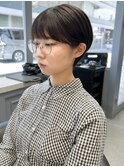 【堀 真悠子】チョコレートマッシュショート 【顔周り】【柏】