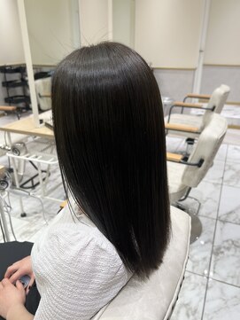 ゼスト フィーノ(ZEST fino) 【橋本姫奈】酸性ストレート×オリーブグレージュ