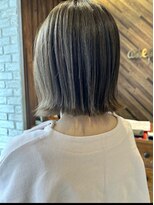 アデプト 金町店(adept)&nbsp;【adept金町店　軽米style】ハイライト×ボブ