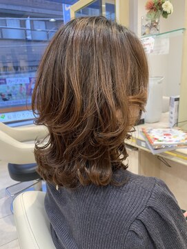 アッシュ 仙川店(Ash) 40代50代60代エレガントレイヤースタイル