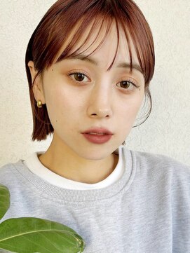 ガーデン オオタカノモリ(garden otakanomori) 20代30代40代簡単スタイリングボブ前髪あり