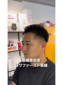 フェード風刈り上げショート