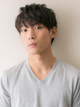 トニーアンドガイメン ホテル京阪仙台店(TONI&GUY MEN) 20代30代爽やか社会人ダークアッシュフェザーパーマg仙台