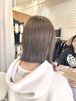 ネオリーブウリ 二子玉川店(Neolive uri)&nbsp;黒髪ボブルフネビージュ小顔ワンレン《二子玉川》