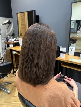 アルター(aL ter) アッシュグレージュ［イメチェン/外ハネボブ/美髪］長野歌穂