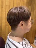 刈り上げマッシュショート