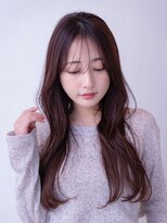 ケアリー  八千代緑が丘(Carelly)&nbsp;デザインカラー/レイヤーカット/ウェットヘア/オリーブベージュ