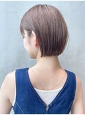 ショート美髪前髪カット韓国ヘア_ba351091