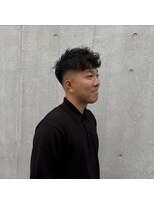 ビューティーリゾート アカヒゲ(Beauty Resort AKAHIGE) フェード× スペインカール