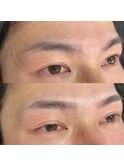 メンズアイブロウスタイリング