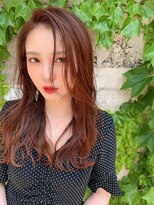 ボアップ 松山店(boappu) #オレンジブラウン#イルミナーカラー