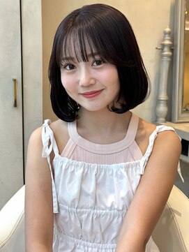 ザックラフィネ(ZACC raffine) タッセルボブ/タンバルモリ/ボブ/シースルーバング/ラベンダー