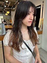 ダンボ(DUMBO)&nbsp;【sayaca】ロングパーマニュアンスパーマウルフパーマ