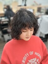 びゃんびゃん 江端店&nbsp;パーマ/スパイラルパーマ/暗めカラー/デザインカラー