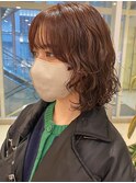 似合わせボルドーカラー