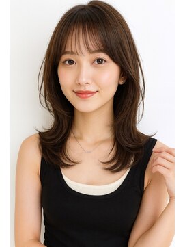 ゲイン(Gain) ショートカット・レイヤーカット×白髪ぼかし