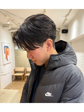 ローレン(LOREN) ベリーショート/ダークアッシュ/ニュアンスパーマ/韓国マッシュ