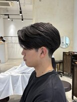 ビューバイネオリーブ 用賀店(Beau'r by neolive)&nbsp;サーフカール刈り上げセンターパートリバースセンターパート