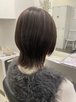 アコロン(acoron)&nbsp;ボブウルフ　新宿/髪質改善/縮毛矯正/レディースウルフ